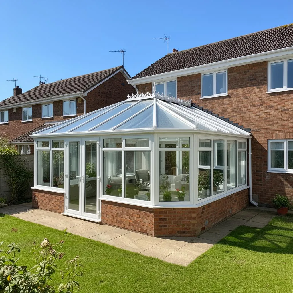 Conservatory Cleaning in North London by DP Window & Gutter Cleaning